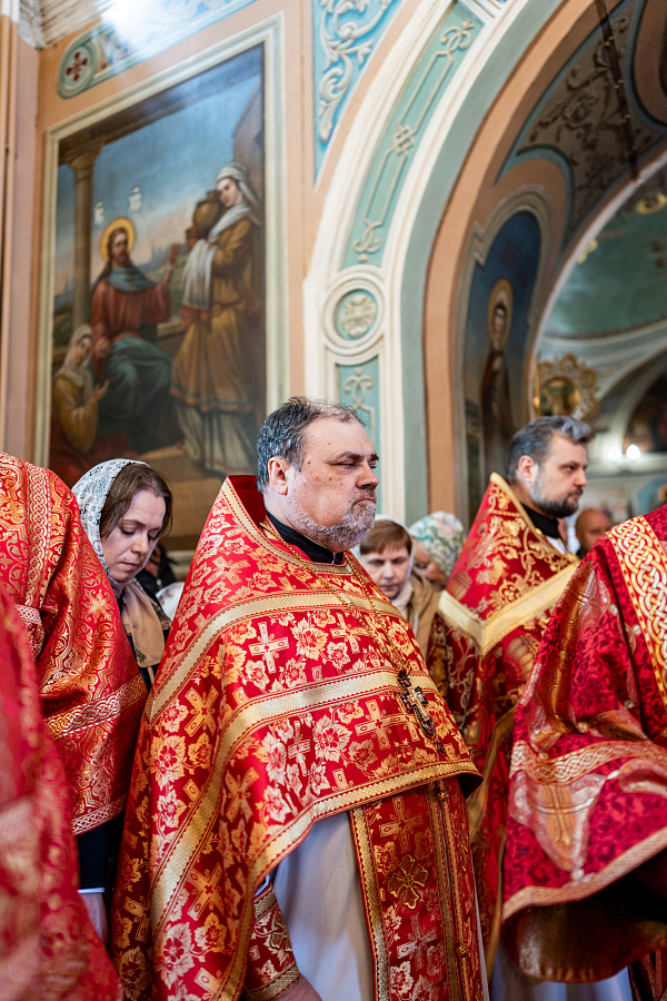 Божественная литургия в Успенском храме села Жилино г.о. Люберцы
